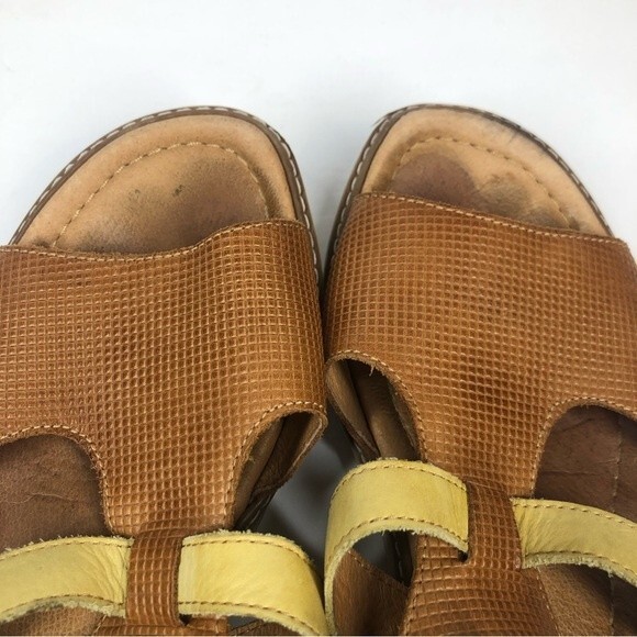 Pikolinos Alcudia Cut Out Leather Sandals Ankle Straps 38 - Picture 6 of 12